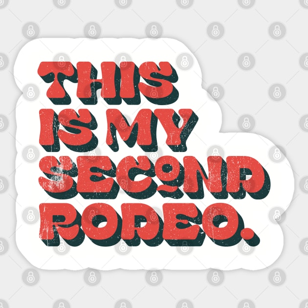 This is my second redeo Sticker by Brat4